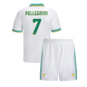AS Roma Lorenzo Pellegrini #7 Replika Babytøj Tredje sæt Børn 2025-26 Kortærmet (+ Korte bukser)